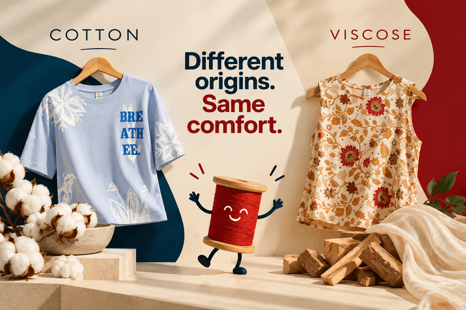 Cotton vs Viscose: What You Actually Need to Know Before You Choose